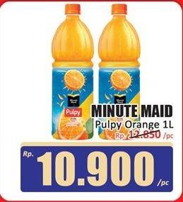 Promo Harga Minute Maid Juice Pulpy Orange 1000 ml - Hari Hari