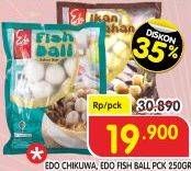 Promo Harga EDO Chikuwa, Fish Ball  - Superindo