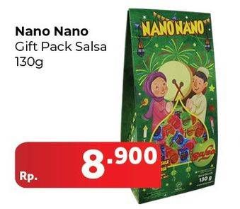 Promo Harga NANO NANO Salsa Gift Pack 130 gr - Carrefour