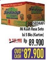 Promo Harga SEDAAP Mie Kuah Soto per 40 pcs 75 gr - Hypermart