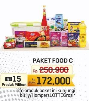 Promo Harga Paket Food C  - Lotte Grosir