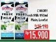 Promo Harga CIMORY Fresh Milk Low Fat, Full Cream 950 ml - Hypermart