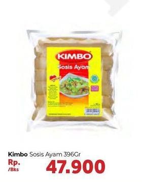 Promo Harga KIMBO Sosis Ayam 396 gr - Carrefour