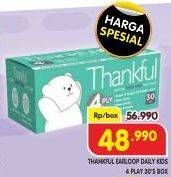 Promo Harga Thankful Earloop Daily Mask 30 pcs - Superindo