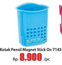Promo Harga Kotak Pensil Magnet Stick On 7143  - Hari Hari