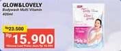 Promo Harga Glow & Lovely (fair & Lovely) Body Wash Multivitamin 400 ml - Alfamidi