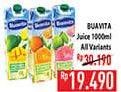 Promo Harga Buavita Fresh Juice All Variants 1000 ml - Hypermart