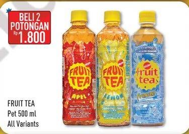 Promo Harga SOSRO Fruit Tea All Variants per 2 botol 500 ml - Hypermart