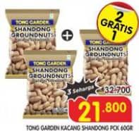 Promo Harga Tong Garden Snack Kacang Shandong Groundnuts 60 gr - Superindo