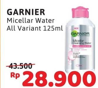 Promo Harga Garnier Micellar Water All Variants 125 ml - Alfamidi