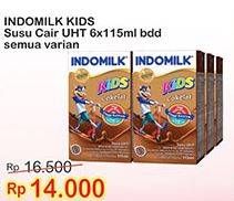 Promo Harga INDOMILK Susu UHT Kids Cokelat 115 ml - Indomaret