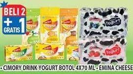 Promo Harga Cimory Drink Yogurt, Emina Cheese  - Hypermart