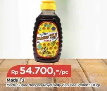 Promo Harga Tresno Joyo Madu TJ 500 gr - TIP TOP