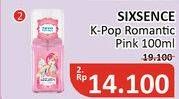 Promo Harga SIXSENCE Body Mist Romantic Pink 100 ml - Alfamidi