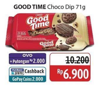 Promo Harga Good Time Cookies Chocochips Choco Dip 71 gr - Alfamidi