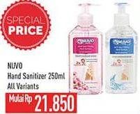 Promo Harga Nuvo Hand Sanitizer All Variants 250 ml - Hypermart