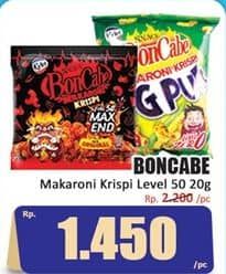 Promo Harga Kobe Bon Cabe Makaroni Krispi Level 50 Max End 20 gr - Hari Hari
