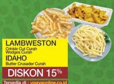 Promo Harga Lambweston Curah/IDAHO Butter Crusader Curah  - Yogya