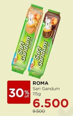 Promo Harga ROMA Sari Gandum 115 gr - Watsons