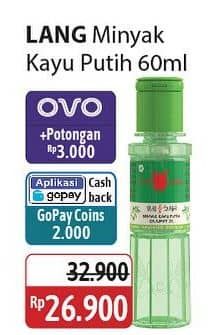 Promo Harga Cap Lang Minyak Kayu Putih 60 ml - Alfamidi