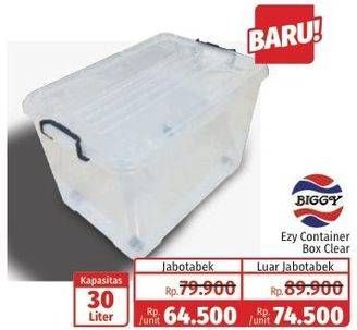 Promo Harga BIGGY Container Box  - Lotte Grosir