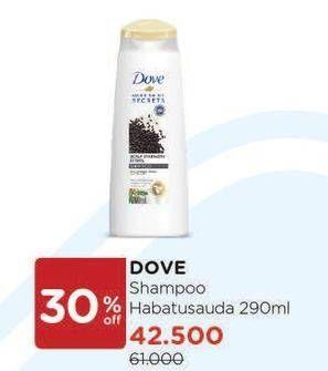 Promo Harga DOVE Shampoo Sclap Strenght Ritual 290 ml - Watsons