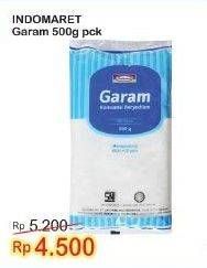 Promo Harga INDOMARET Garam 500 gr - Indomaret