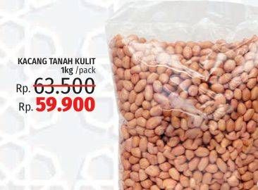 Promo Harga Kacang Tanah Kulit 1 kg - LotteMart