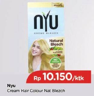 Promo Harga NYU Hair Color Nature Nat Blezch  - TIP TOP