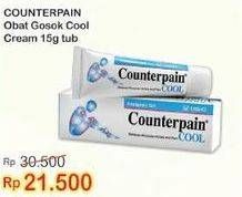 Promo Harga COUNTERPAIN Obat Gosok Cream 15 gr - Indomaret