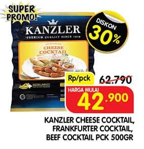 Promo Harga Kazler Cocktail/Frankfurter  - Superindo