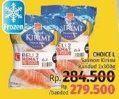 Promo Harga CHOICE L Salmon Kirimi per 2 pcs 300 gr - LotteMart