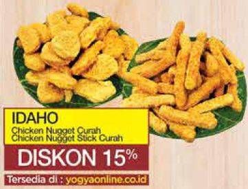 Promo Harga Idaho Chicken Nugget Curah/Stick Curah  - Yogya
