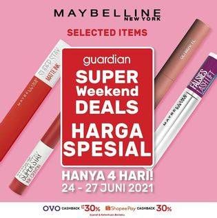 Promo Harga MAYBELLINE Cosmetics  - Guardian