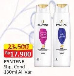 Promo Harga PANTENE Shampoo / Conditioner 130ml  - Alfamart