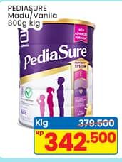 Promo Harga Pediasure Triplesure Kecuali Madu, Kecuali Vanila 850 gr - Indomaret