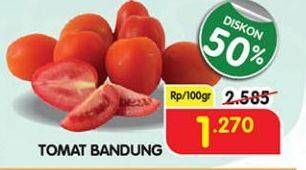 Promo Harga Tomat Bandung per 100 gr - Superindo