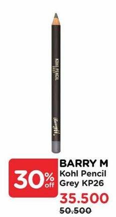 Promo Harga Barry M Kohl Pencil Grey  - Watsons