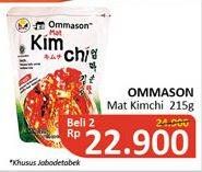 Promo Harga OMMASON Mat Kimchi per 2 pouch 215 gr - Alfamidi