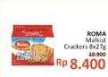Promo Harga ROMA Malkist Crackers per 8 sachet 27 gr - Alfamidi