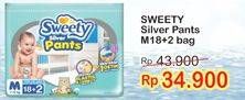 Promo Harga SWEETY Silver Pants M18+2  - Indomaret