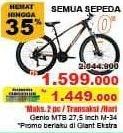 Promo Harga GENIO Mountain Bike MTB 27.5" M-34  - Giant