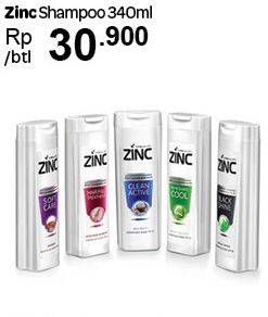 Promo Harga ZINC Shampoo 340 ml - Carrefour