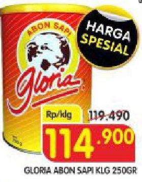Promo Harga GLORIA Abon Sapi Original 250 gr - Superindo