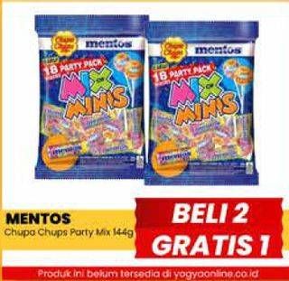 Promo Harga Mentos Candy Mix Minis 144 gr - Yogya