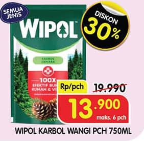 Promo Harga Wipol Karbol Wangi All Variants 750 ml - Superindo
