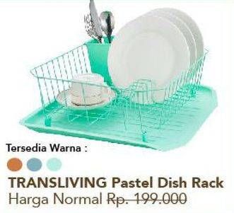 Promo Harga TRANSLIVING Dish Rack  - Carrefour