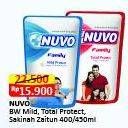Promo Harga Nuvo Body Wash Mild Protect, Total Protect, Sakinah 450 ml - Alfamart