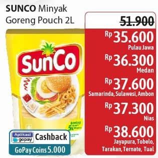 Promo Harga Sunco Minyak Goreng 2000 ml - Alfamidi