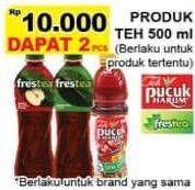 Promo Harga TEH PUCUK HARUM/FRESTEA Minuman Teh 500ml  - Giant